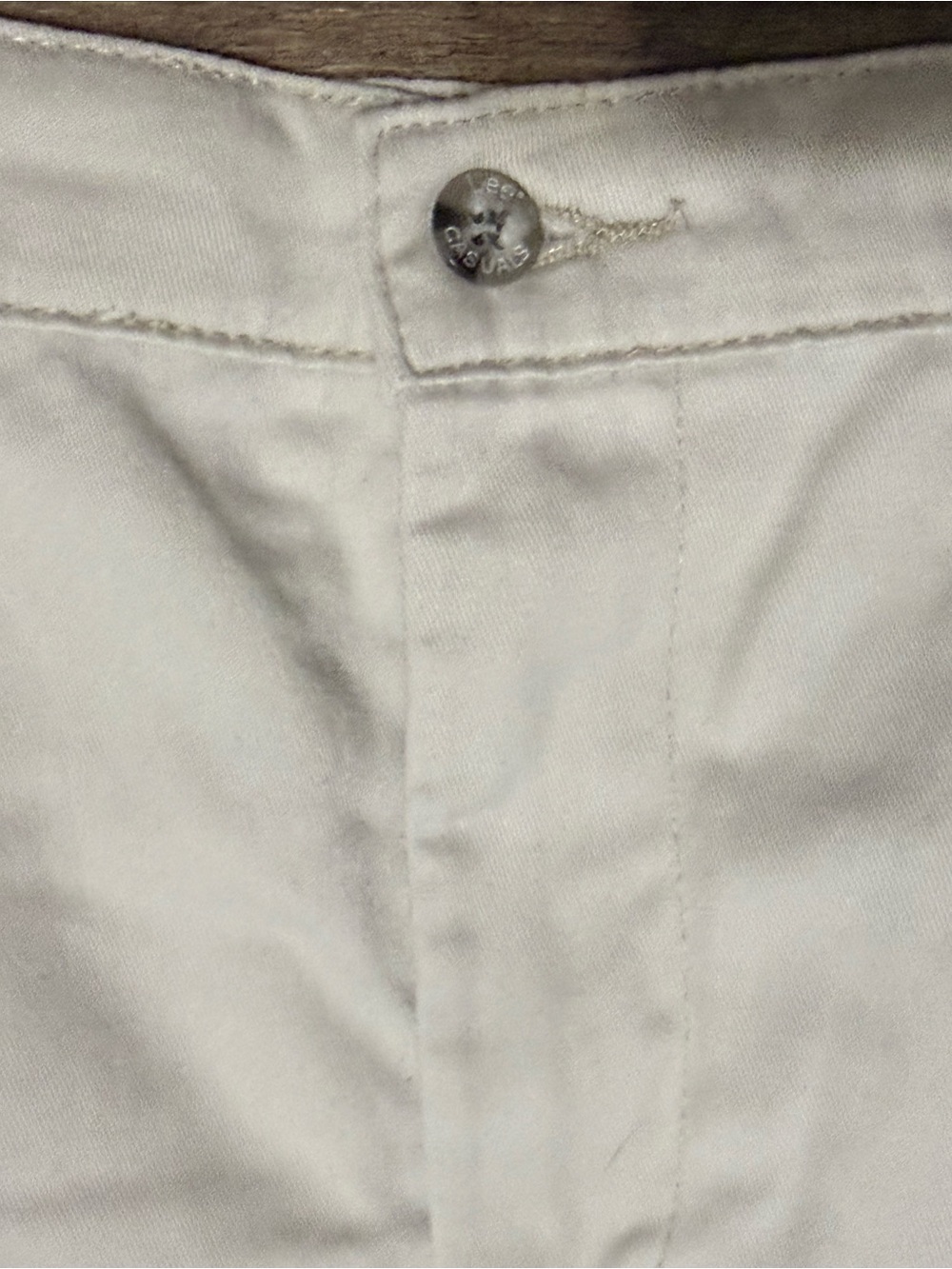 Vtg 90s Lee Chino Canvas Straight Long Skirt - Beige Utility Gorpcore •Size 16• - Picture 7 of 11